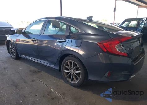 2019 Honda Civic Ex from USA, damaged, VIN JHMFC1F33KX012368